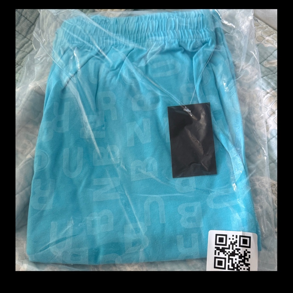 Women's Blue Burn Bootcamp Pajama Bottoms - Picture 4 of 8